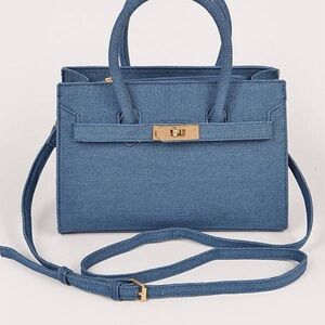 Dark Denim Bag